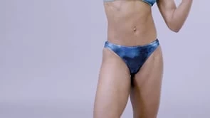 TYR Durafast Elite® Women's Classic Mini Bikini Bottom - Cosmic Night 11 TYR Durafast Elite® Women's Classic Mini Bikini Bottom - Cosmic Night - Image 11