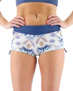 TYR Women's Della Boyshort - Pressed Flowers