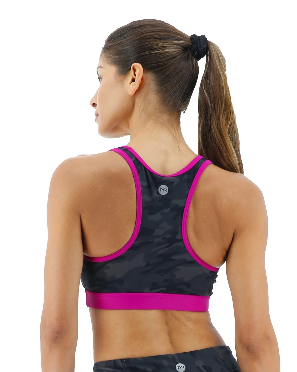 TYR Durafast Elite® Women's Lyn Racerback - Blackout Camo 2 TYR Durafast Elite® Women's Lyn Racerback - Blackout Camo - Image 2