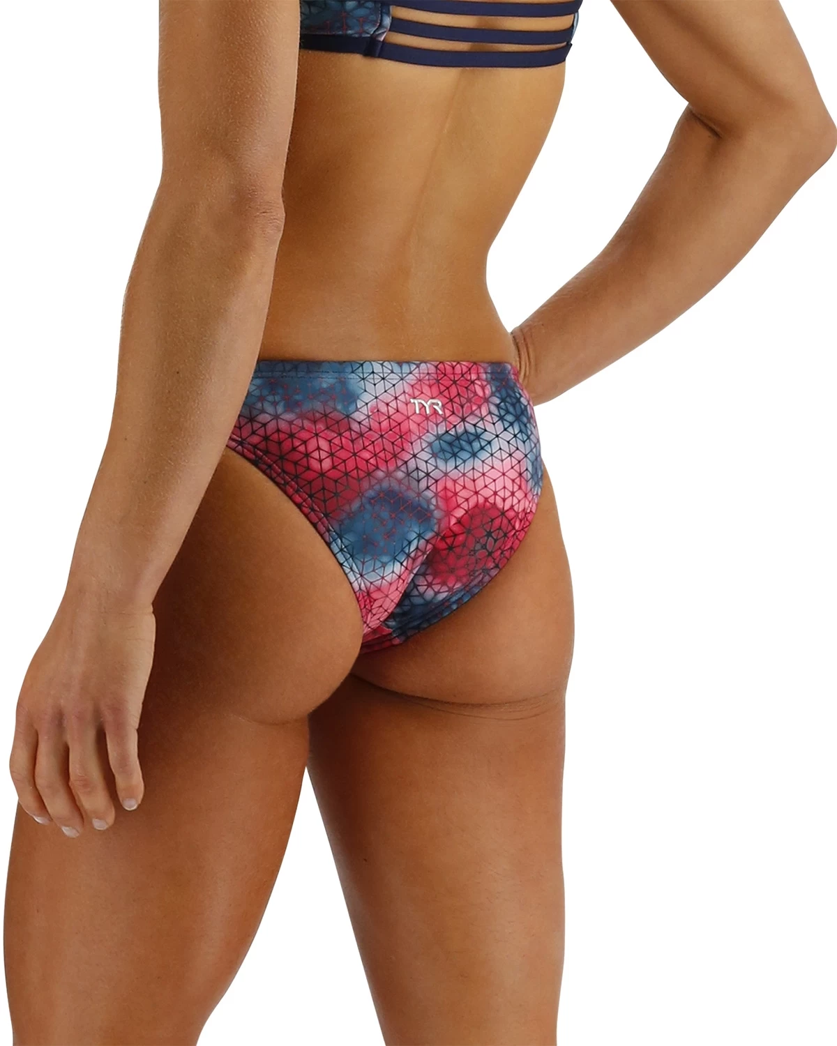 TYR Durafast Elite® Women's Classic Mini Bikini Bottom - Starhex 4 TYR Durafast Elite® Women's Classic Mini Bikini Bottom - Starhex - Image 4
