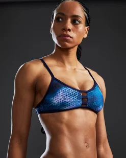 TYR Durafast Elite® Women's Pacific Tieback Top - Starhex -Tyr BPSHX7A 986 alt07