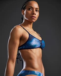 TYR Durafast Elite® Women's Pacific Tieback Top - Starhex -Tyr BPSHX7A 986 alt08