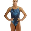 TYR Durafast Elite® Women's Tetrafit Swimsuit - Cosmic Night