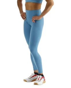 TYR Joule Elite™ Women's High-Waisted 7/8 Leggings - Solid -Tyr FEHLSO3A 439 alt03