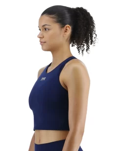 TYR Joule Elite™ Women's High Neck Sports Bra - Solid -Tyr FEHNSO3A 401 alt03