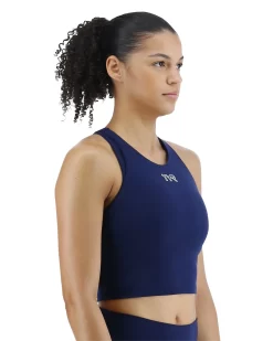 TYR Joule Elite™ Women's High Neck Sports Bra - Solid -Tyr FEHNSO3A 401 alt06