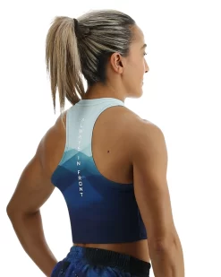 TYR Base Kinetic™ Women's Cropped High Neck Tank - Forge 15 TYR Base Kinetic™ Women's Cropped High Neck Tank - Forge -Tyr FGCHTF3A 461 alt05