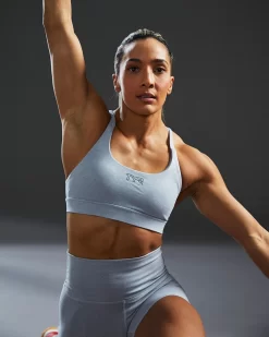 TYR Base Kinetic™ Women's Dual Strap Sports Bra - Heather 17 TYR Base Kinetic™ Women's Dual Strap Sports Bra - Heather -Tyr FGDSSH3A 254 alt07