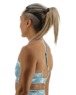 TYR Base Kinetic™ Women's High Neck Sports Bra - Aqueous 14 TYR Base Kinetic™ Women's High Neck Sports Bra - Aqueous -Tyr FGHAQ3A 988 alt04