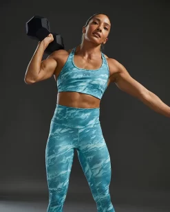 TYR Base Kinetic™ Women's Racerback Sports Bra - Aqueous 20 TYR Base Kinetic™ Women's Racerback Sports Bra - Aqueous -Tyr FGRAQ3A 988 alt10