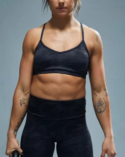 TYR Base Kinetic™ Women's V-Neck Sports Bra - Blackout Camo 16 TYR Base Kinetic™ Women's V-Neck Sports Bra - Blackout Camo -Tyr FGVBC3A 001 alt07