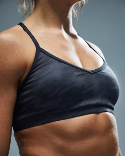 TYR Base Kinetic™ Women's V-Neck Sports Bra - Blackout Camo 17 TYR Base Kinetic™ Women's V-Neck Sports Bra - Blackout Camo -Tyr FGVBC3A 001 alt08