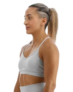 TYR Base Kinetic™ Women's V-Neck Sports Bra - Heather 13 TYR Base Kinetic™ Women's V-Neck Sports Bra - Heather -Tyr FGVSH3A 254 alt03