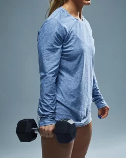 TYR Airtec™ Women's Long Sleeve Tee - Solid 27 TYR Airtec™ Women's Long Sleeve Tee - Solid -Tyr FPTLSO3A 929 alt08