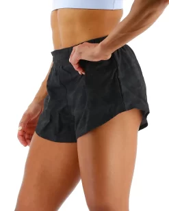 TYR Hydrosphere™ Women's Pace Running Shorts - Blackout Camo 8 TYR Hydrosphere™ Women's Pace Running Shorts - Blackout Camo -Tyr FRSBC3A 001 alt03