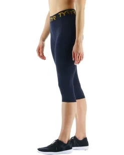 TYR Base Kinetic™ Women's Mid-Rise Logo Leggings - Solid 8 TYR Base Kinetic™ Women's Mid-Rise Logo Leggings - Solid -Tyr FTCCS3A 001 alt03