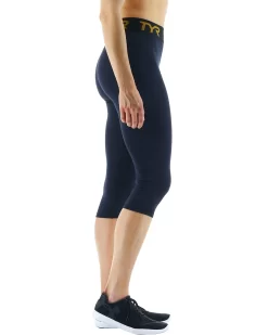 TYR Base Kinetic™ Women's Mid-Rise Logo Leggings - Solid 10 TYR Base Kinetic™ Women's Mid-Rise Logo Leggings - Solid -Tyr FTCCS3A 001 alt05