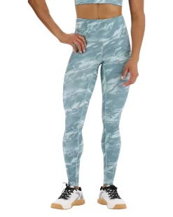 TYR Base Kinetic™ Women's High-Rise Full Length Leggings - Aqueous