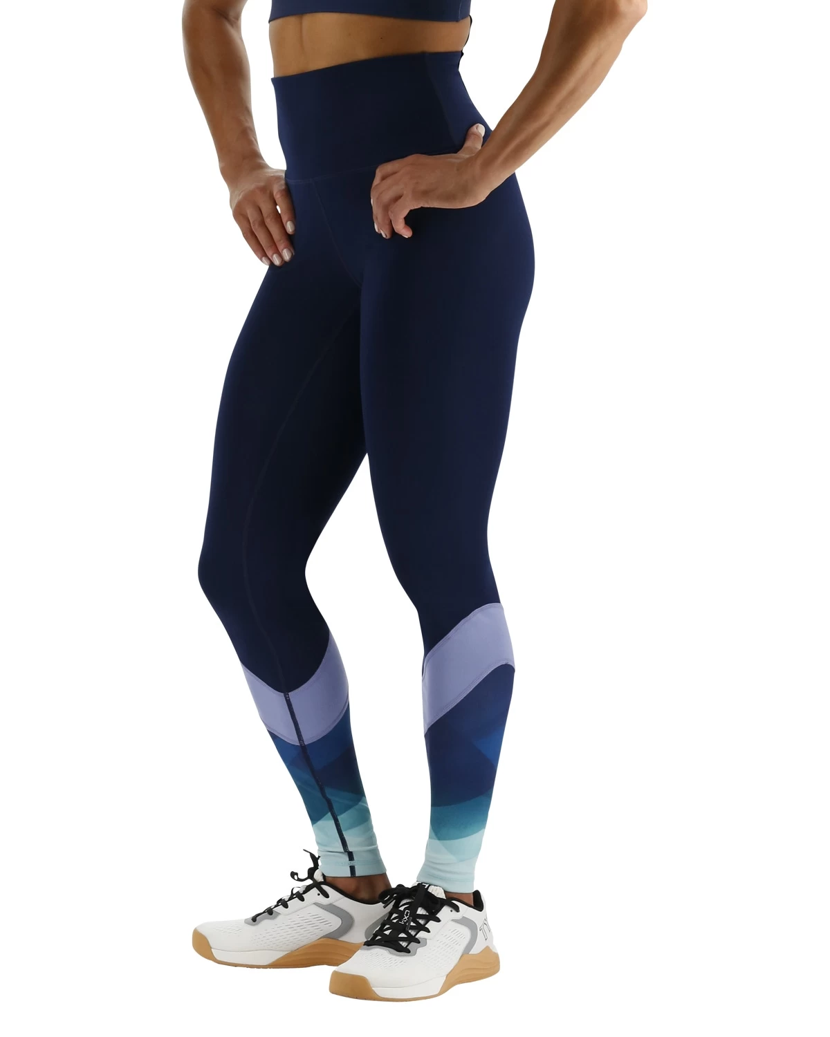 TYR Base Kinetic™ Women's High-Rise Full Length Leggings - Forge 3 TYR Base Kinetic™ Women's High-Rise Full Length Leggings - Forge - Image 3