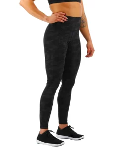 TYR Base Kinetic™ Women's High-Rise Full Length Leggings- Blackout Camo 15 TYR Base Kinetic™ Women's High-Rise Full Length Leggings- Blackout Camo -Tyr FTFMRB3A 001 alt06