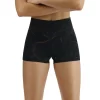TYR Base Kinetic™ Women's High-Rise 2" Logo Short - Goldstone