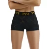 TYR Base Kinetic™ Women's Mid-Rise 2" Logo Short - Goldstone