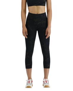 TYR Base Kinetic™ Women's High-Rise 3/4 Leggings - Goldstone