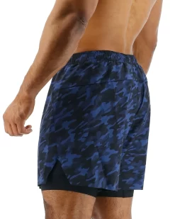 TYR Hydrosphere™ Men's Lined 6" Momentum Shorts - Midnight Camo -Tyr MASLMC3A 401 alt04
