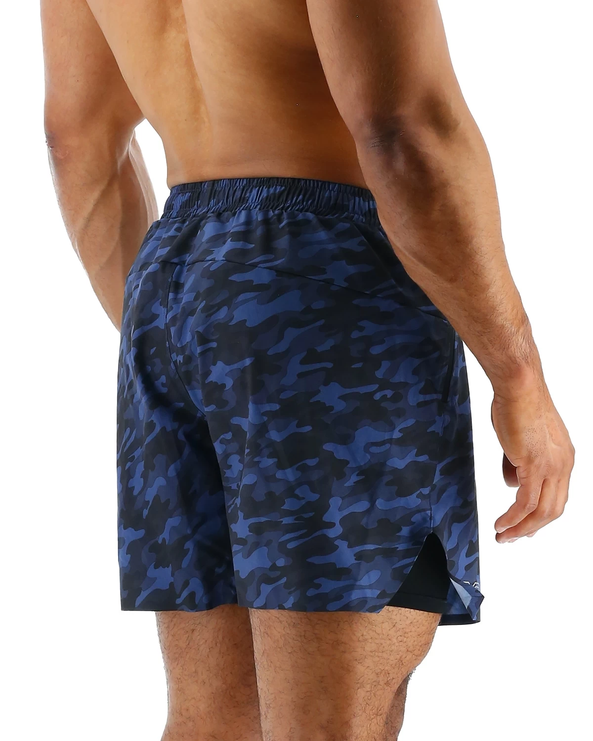 TYR Hydrosphere™ Men's Unlined 6" Momentum Shorts - Midnight Camo 5 TYR Hydrosphere™ Men's Unlined 6" Momentum Shorts - Midnight Camo - Image 5