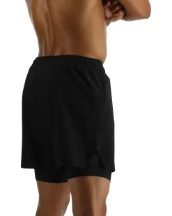 TYR Hydrosphere™ Men's Lined 6" Momentum Big Logo Shorts - Solid 9 TYR Hydrosphere™ Men's Lined 6" Momentum Big Logo Shorts - Solid -Tyr MMSLSL3A 001 alt05