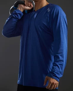 TYR ClimaDry™ Men's Raglan Long Sleeve Tech Tee - Solid / Heather 16 TYR ClimaDry™ Men's Raglan Long Sleeve Tech Tee - Solid / Heather -Tyr MPTLRS3A 981 alt07