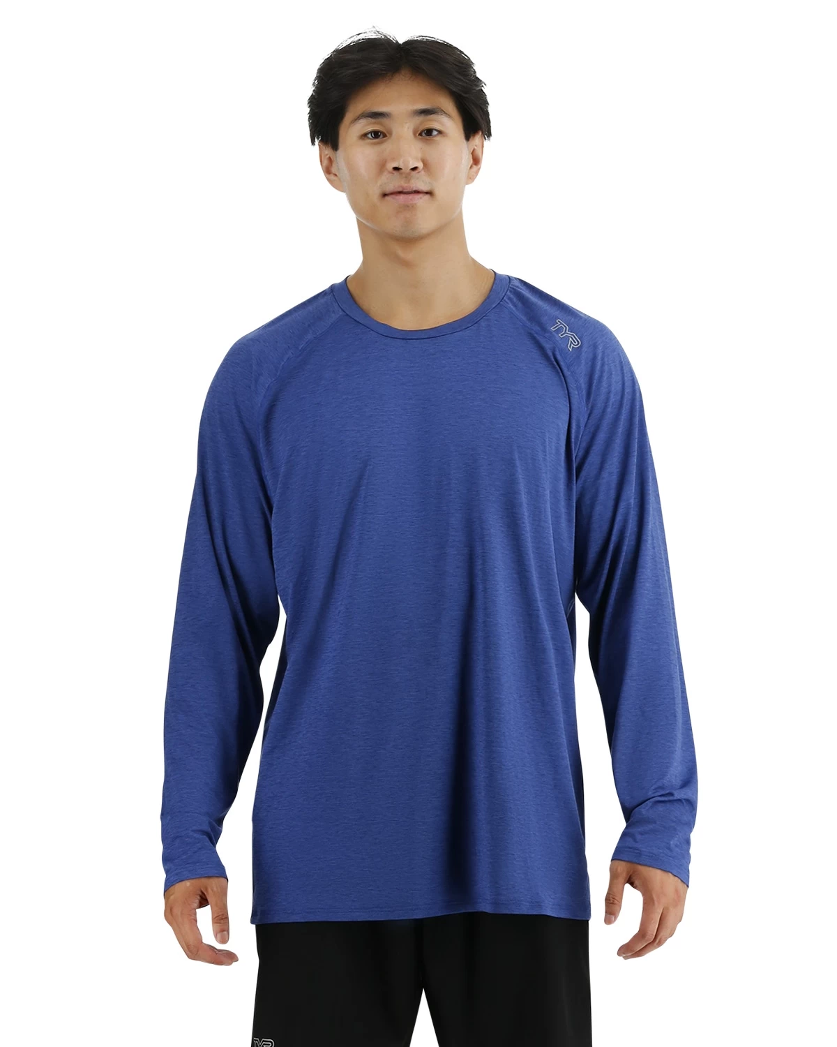 TYR ClimaDry™ Men's Raglan Long Sleeve Tech Tee - Solid / Heather 1 TYR ClimaDry™ Men's Raglan Long Sleeve Tech Tee - Solid / Heather
