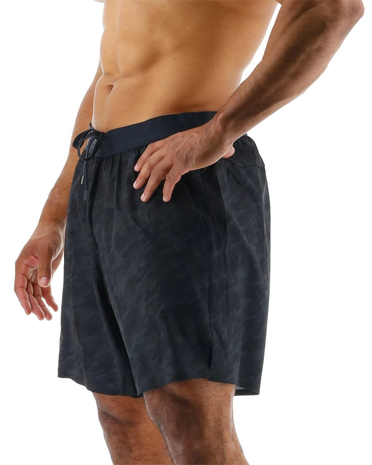 TYR Hydrosphere™ Men's Lined 9" Unbroken Shorts - Blackout Camo 4 TYR Hydrosphere™ Men's Lined 9" Unbroken Shorts - Blackout Camo - Image 4