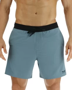 TYR Hydrosphereâ„¢ Men's Skua 7" Volley Shorts - Solid
