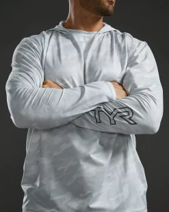 TYR SunDefense™ Men's Vented Hooded Shirt - Camohex 16 TYR SunDefense™ Men's Vented Hooded Shirt - Camohex -Tyr PMLHCA7A 990 alt07