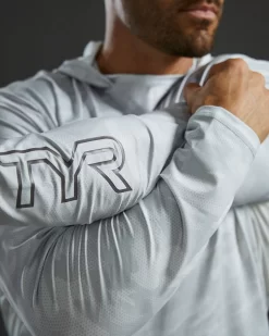 TYR SunDefense™ Men's Vented Hooded Shirt - Camohex 19 TYR SunDefense™ Men's Vented Hooded Shirt - Camohex -Tyr PMLHCA7A 990 alt10