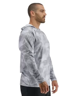 TYR SunDefense™ Men's Vented Hooded Shirt - Turbulent 17 TYR SunDefense™ Men's Vented Hooded Shirt - Turbulent -Tyr PMLHTU7A 988 alt06