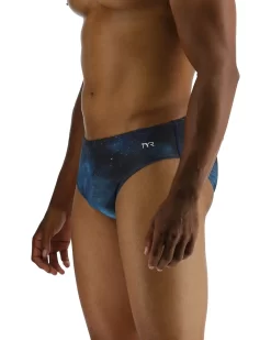 TYR Durafast Elite® Men's Brief Swimsuit - Cosmic Night -Tyr RCMN7A 978 alt03