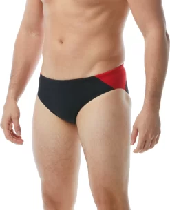 TYR Durafast EliteĀ® Men's Blade Splice Brief Swimsuit - Hexa