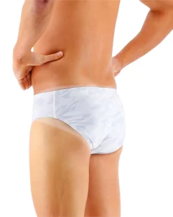 TYR Durafast Elite® Men's Brief Swimsuit - Whiteout Camo 12 TYR Durafast Elite® Men's Brief Swimsuit - Whiteout Camo -Tyr RWCM7A 100 alt03