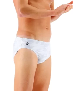 TYR Durafast Elite® Men's Brief Swimsuit - Whiteout Camo 15 TYR Durafast Elite® Men's Brief Swimsuit - Whiteout Camo -Tyr RWCM7A 100 alt06