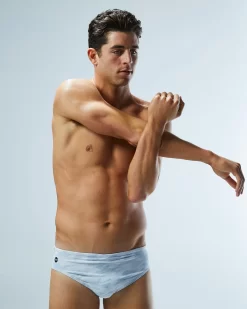 TYR Durafast Elite® Men's Brief Swimsuit - Whiteout Camo 16 TYR Durafast Elite® Men's Brief Swimsuit - Whiteout Camo -Tyr RWCM7A 100 alt07