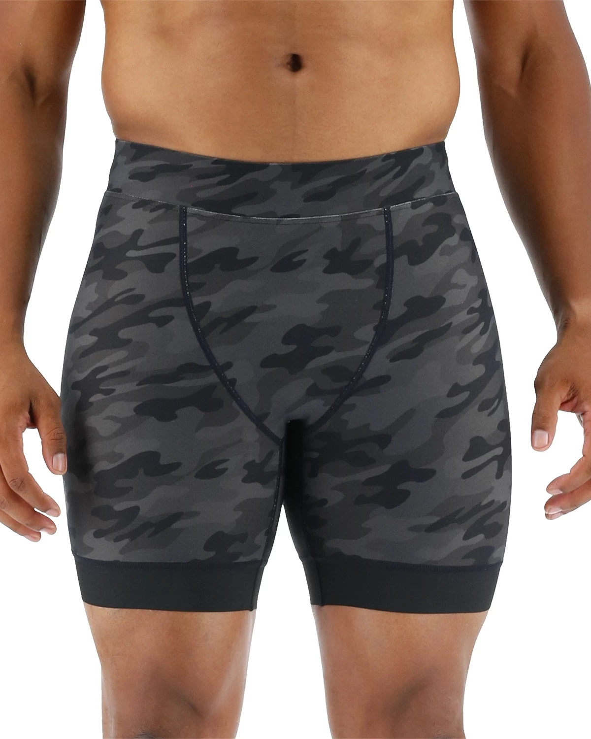 TYR Durafast Elite® Men's Jammer Swimsuit - Blackout Camo 1 TYR Durafast Elite® Men's Jammer Swimsuit - Blackout Camo
