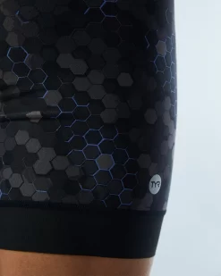 TYR Durafast Elite® Men's Workout Jammer Swimsuit - Carbon Hex -Tyr SFCHX7A 100 alt09