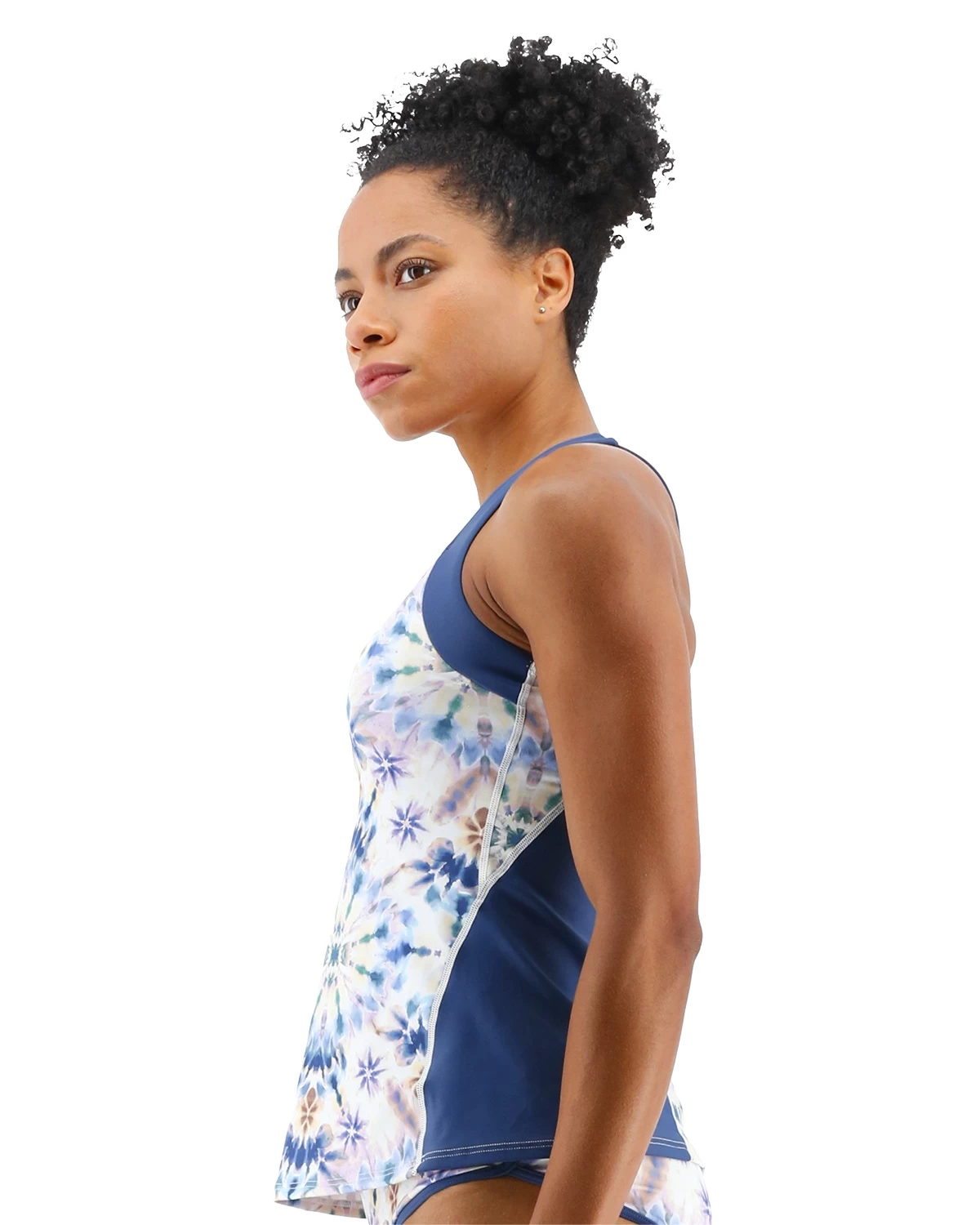 TYR Women's Lola Tank - Pressed Flowers 4 TYR Women's Lola Tank - Pressed Flowers - Image 4