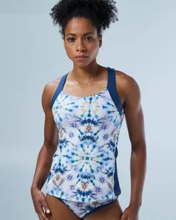 TYR Women's Lola Tank - Pressed Flowers 14 TYR Women's Lola Tank - Pressed Flowers -Tyr TLOPFL7A 960 alt07