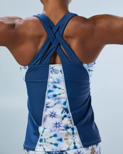 TYR Women's Lola Tank - Pressed Flowers 17 TYR Women's Lola Tank - Pressed Flowers -Tyr TLOPFL7A 960 alt10