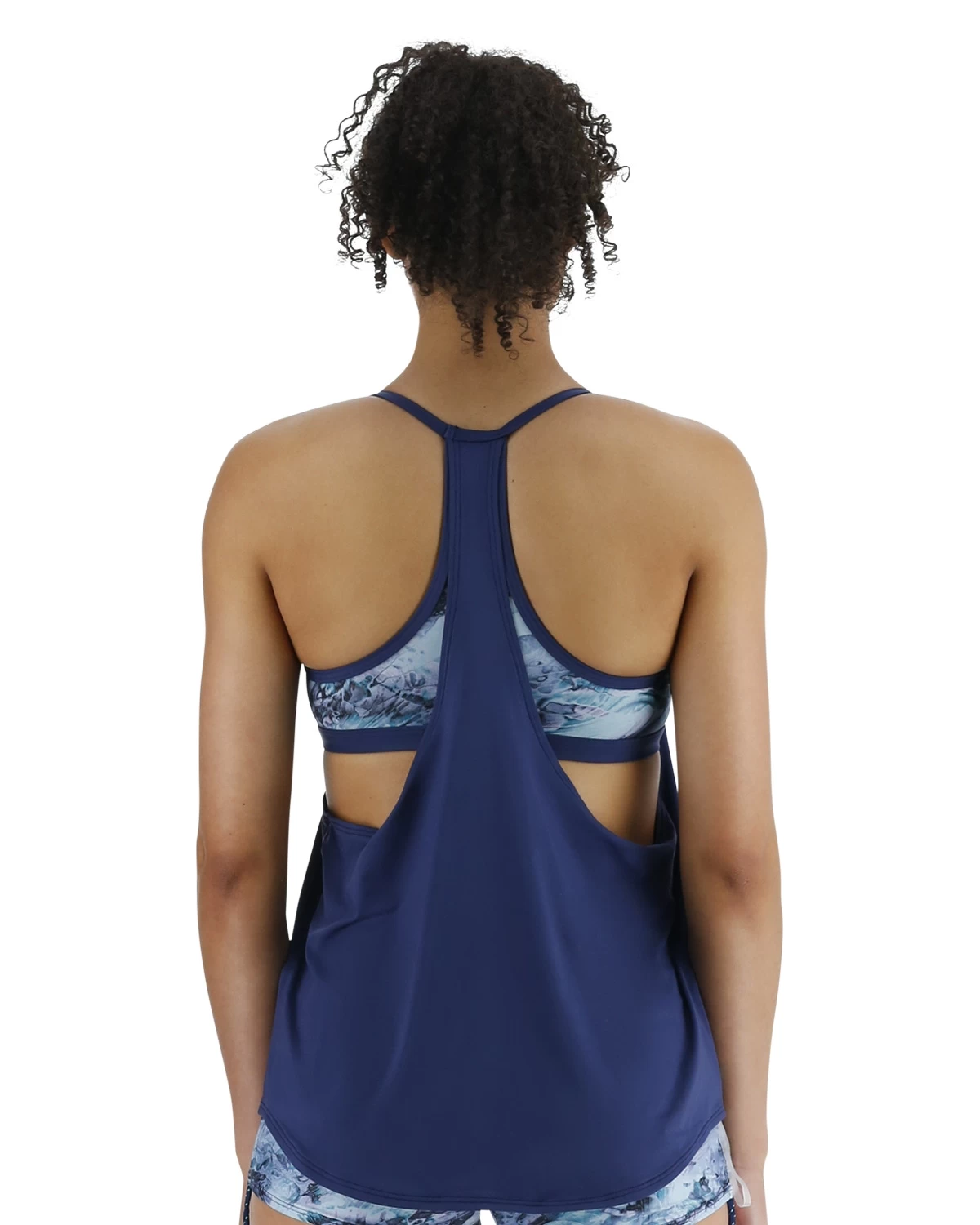 TYR Women's Shea 2-in-1 Tank - Shale 2 TYR Women's Shea 2-in-1 Tank - Shale - Image 2