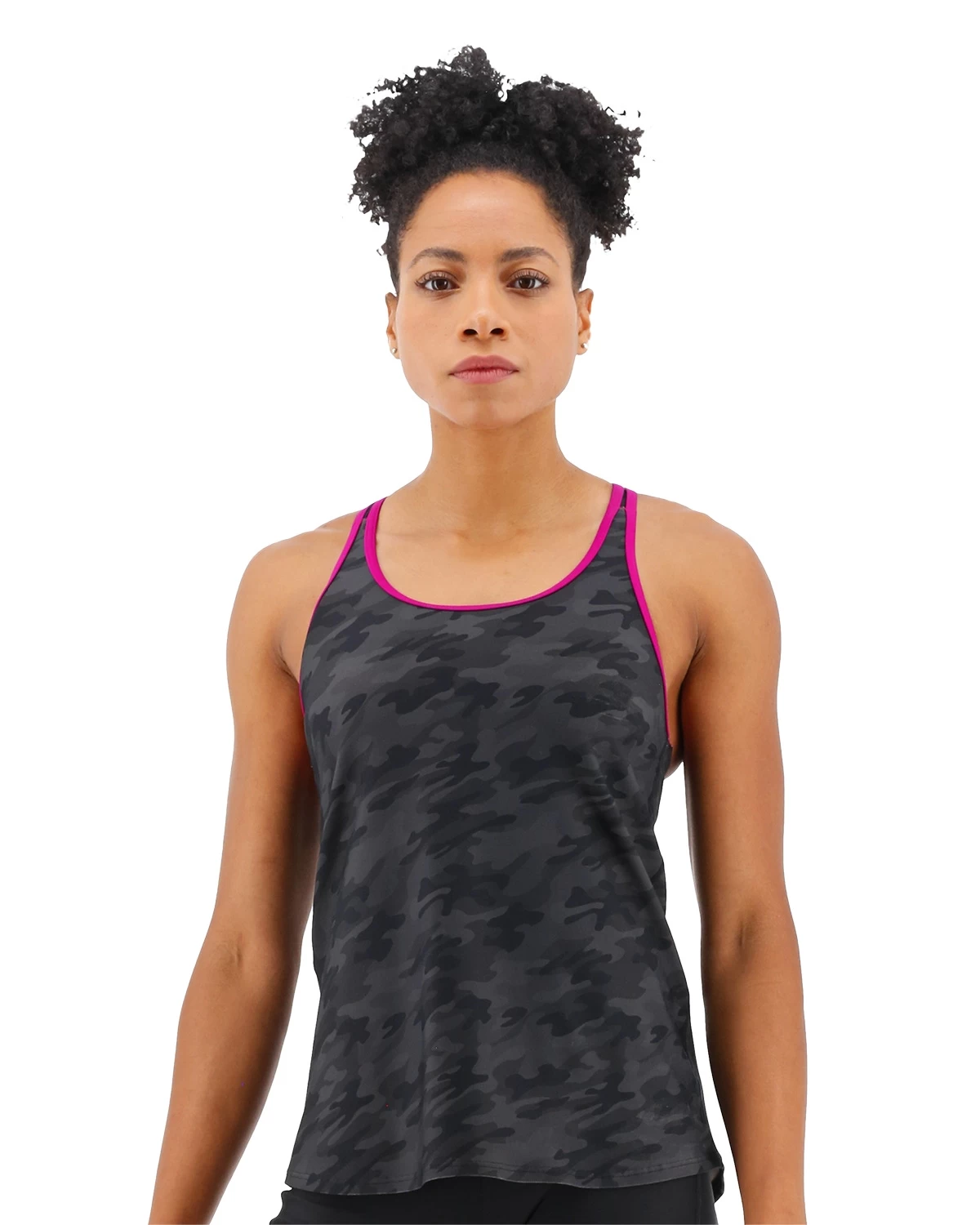 TYR Durafast Elite® Women's Taylor Tank - Blackout Camo 5 TYR Durafast Elite® Women's Taylor Tank - Blackout Camo - Image 5