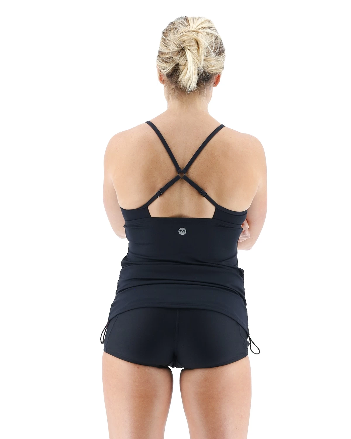 TYR Women's Tessa Tank - Solid 2 TYR Women's Tessa Tank - Solid - Image 2